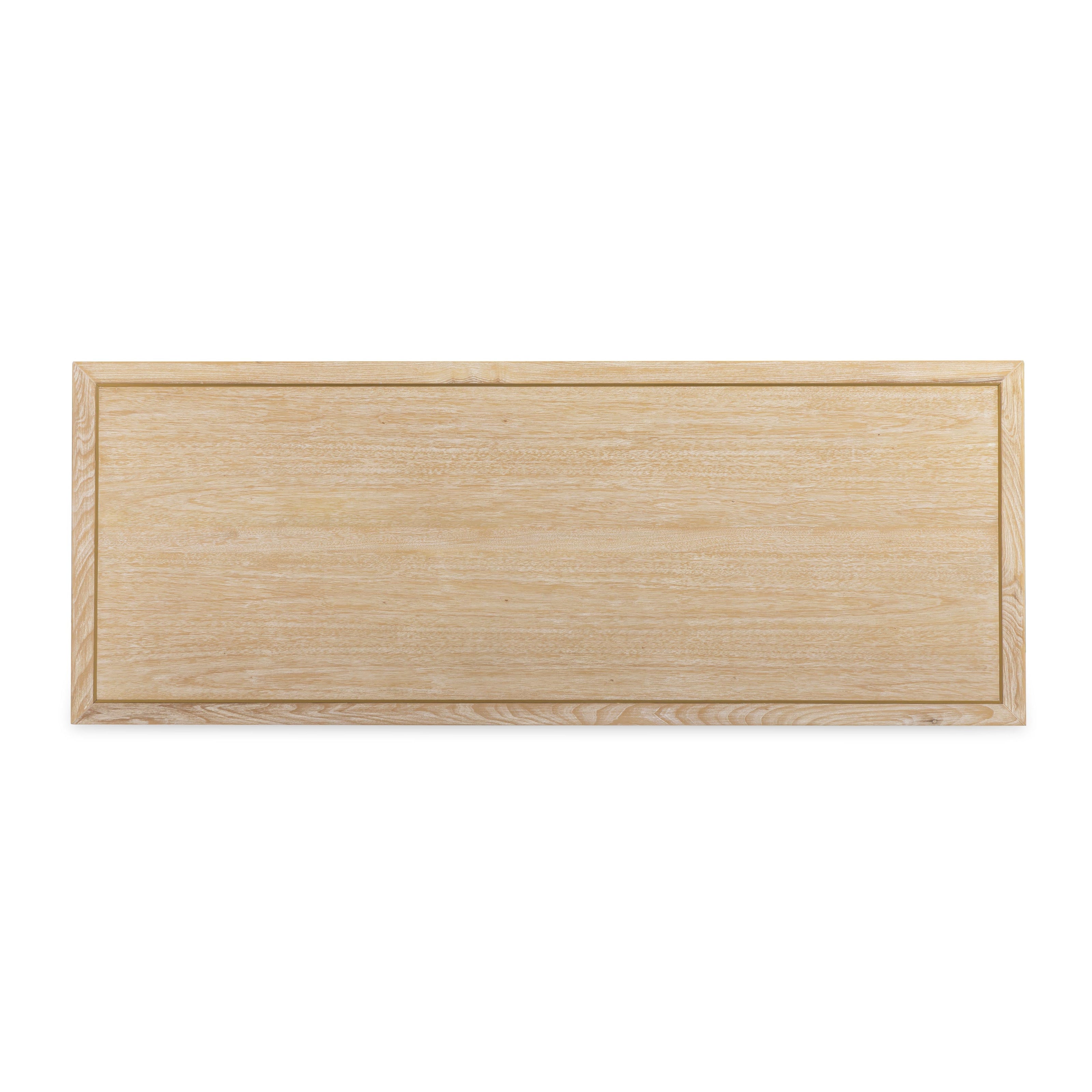 TOV Furniture Hera 62'' Natural Washed Executive Desk