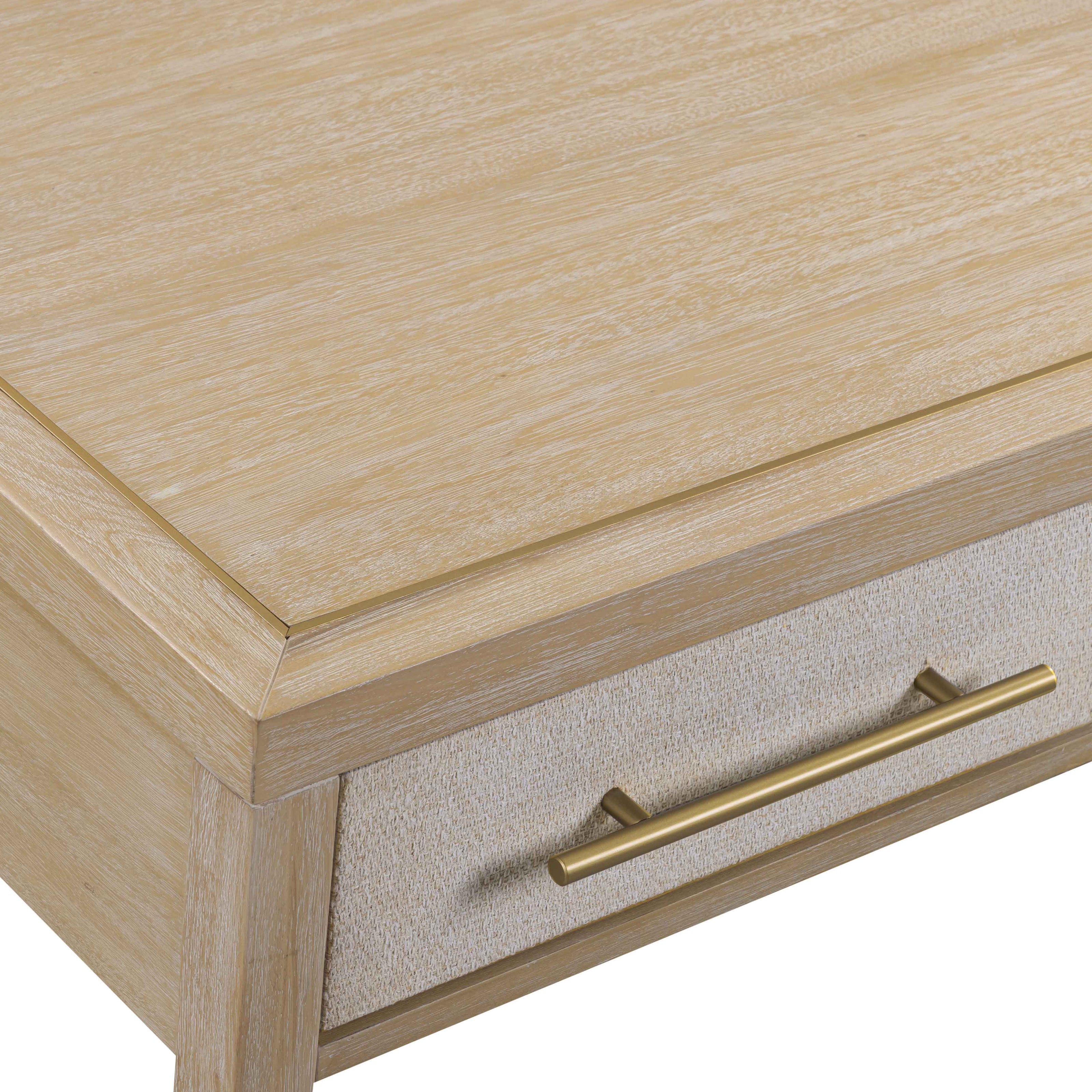 TOV Furniture Hera 62'' Natural Washed Executive Desk