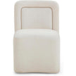 TOV Furniture Dolce Performance Velvet Rolling Desk Chair