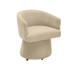 TOV Furniture Kristen Upcycled Chenille Rolling Desk Chair