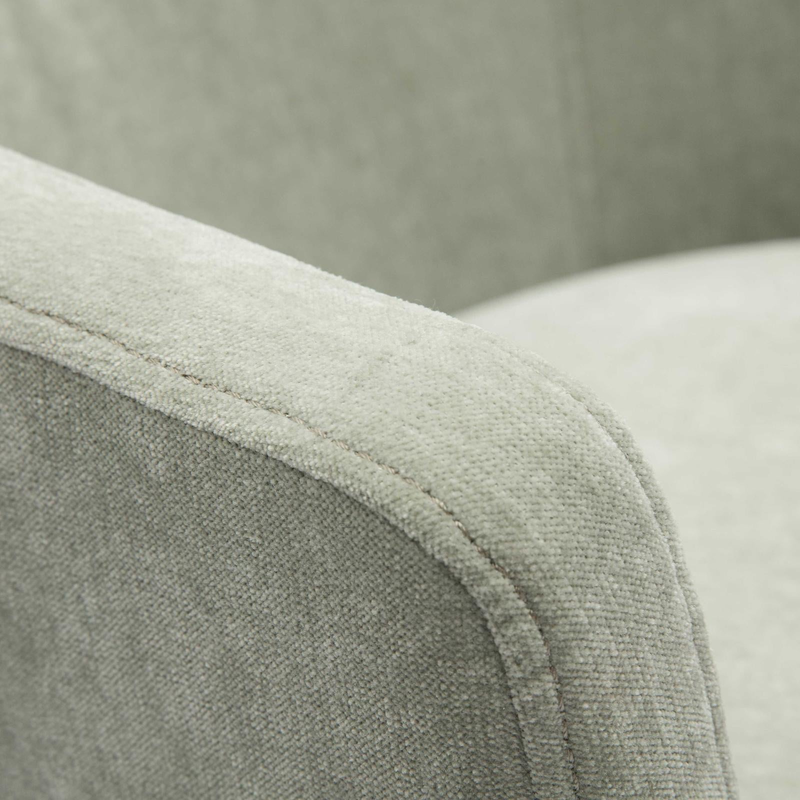 TOV Furniture Kristen Upcycled Chenille Rolling Desk Chair
