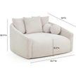TOV Furniture Hanim Performance Boucle Daybed