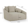 TOV Furniture Hanim Performance Boucle Daybed