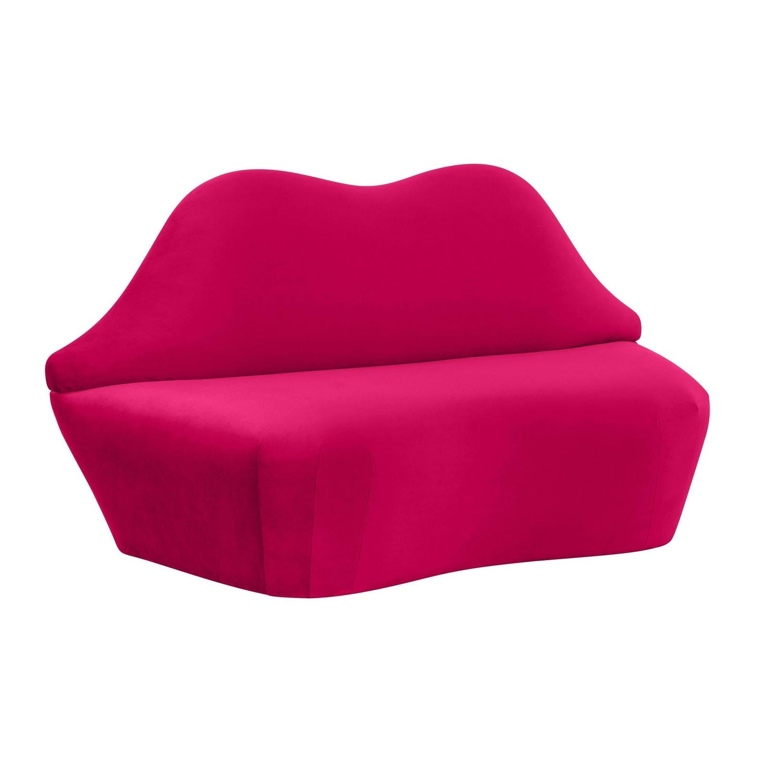 TOV Furniture Lips 68" Performance Velvet Settee