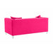 TOV Furniture Bea Hot Pink Velvet Loveseat