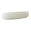 TOV Furniture Kendall Cream Velvet 120 Inch Sofa