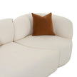 TOV Furniture Fickle Cream Boucle 3-Piece Modular Sectional