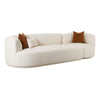 TOV Furniture Fickle Cream Boucle 2-Piece Modular Sofa