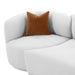TOV Furniture Fickle Grey Velvet 2-Piece Modular Sofa