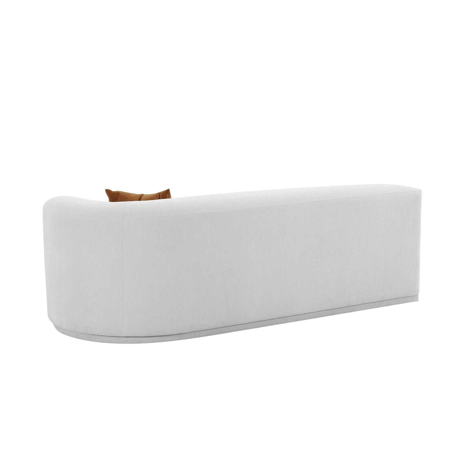 TOV Furniture Fickle Grey Velvet Modular Loveseat