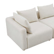 TOV Furniture Hangover Cream Boucle 4-Piece Modular Sectional