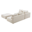 TOV Furniture Hangover 4-Piece Modular Chaise Sectional