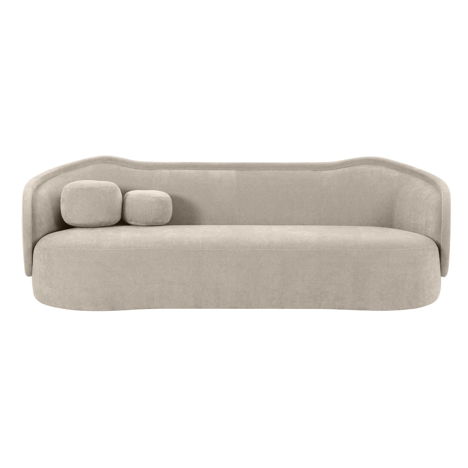 TOV Furniture Circe Textured Velvet Sofa