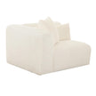 TOV Furniture Tarra Fluffy Oversized Cream Corduroy Modular Components