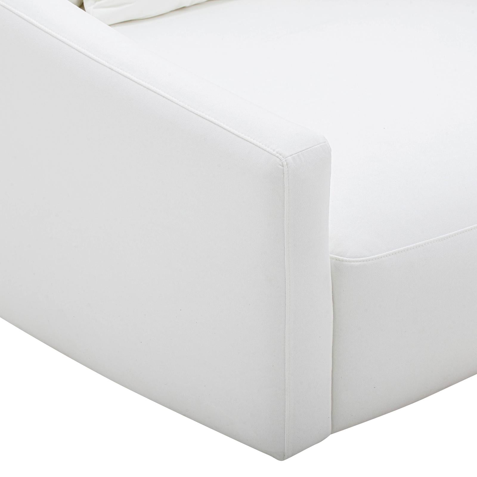 TOV Furniture Hanim Cream Linen Daybed