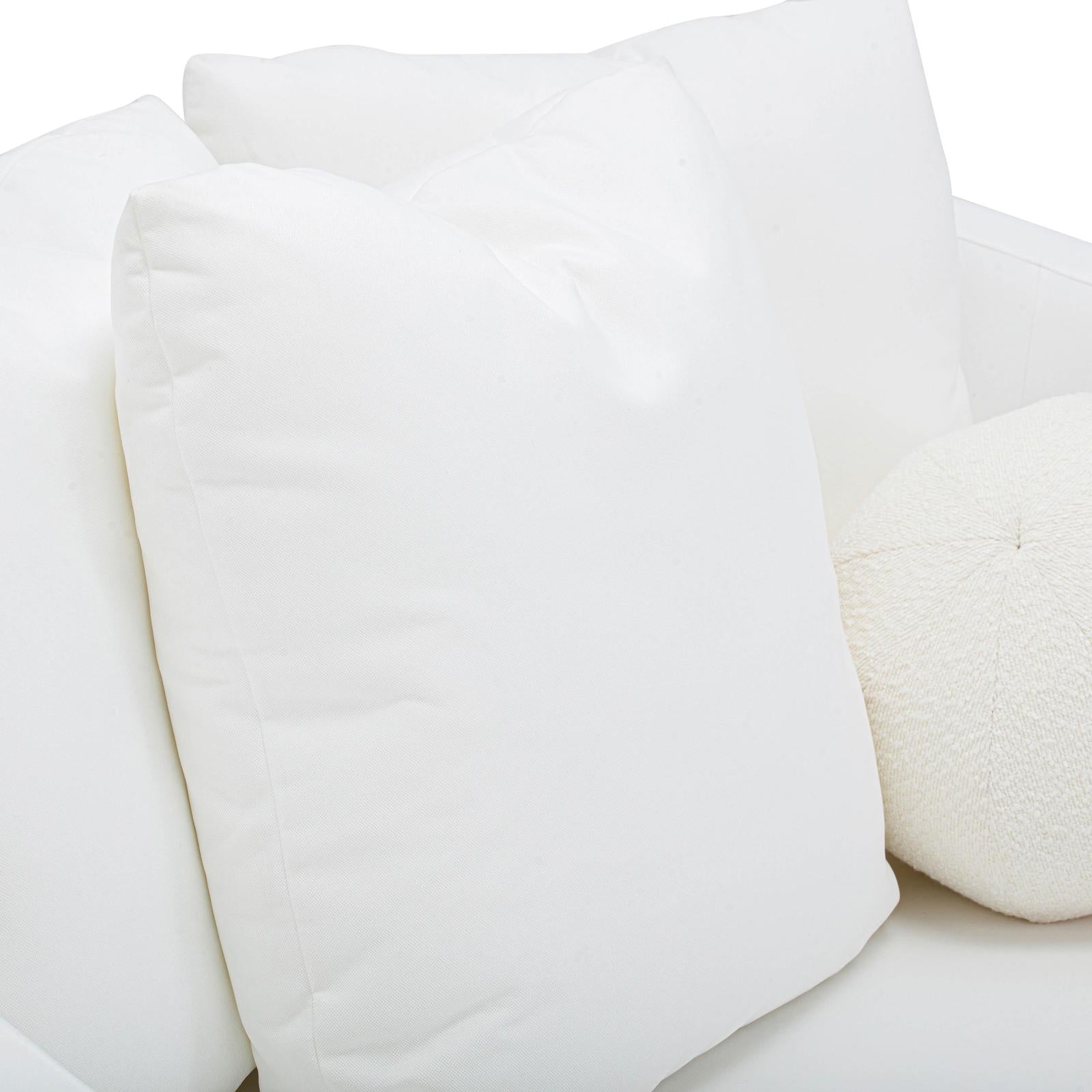 TOV Furniture Hanim Cream Linen Daybed
