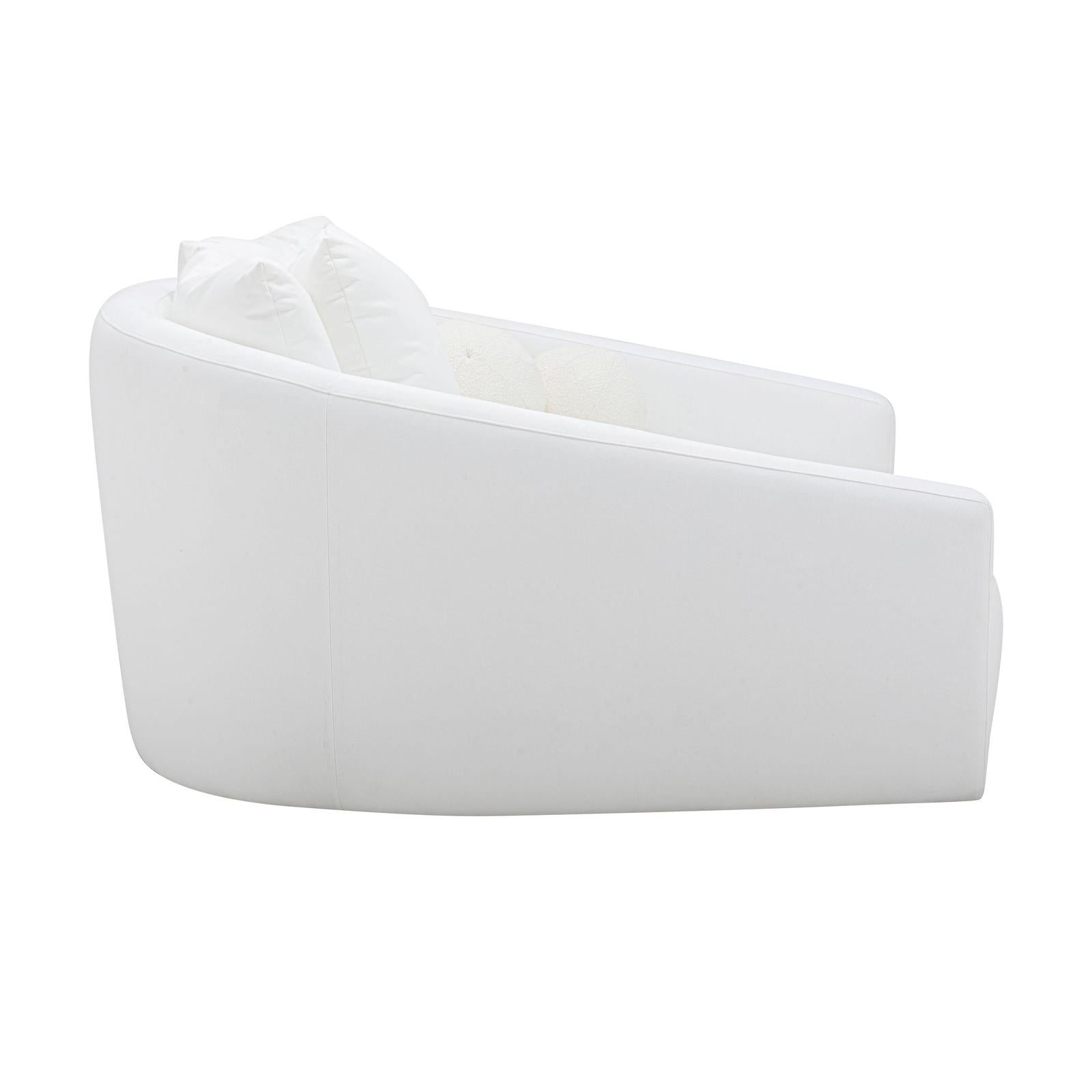 TOV Furniture Hanim Cream Linen Daybed