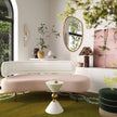 TOV Furniture Tischa Velvet Sofa