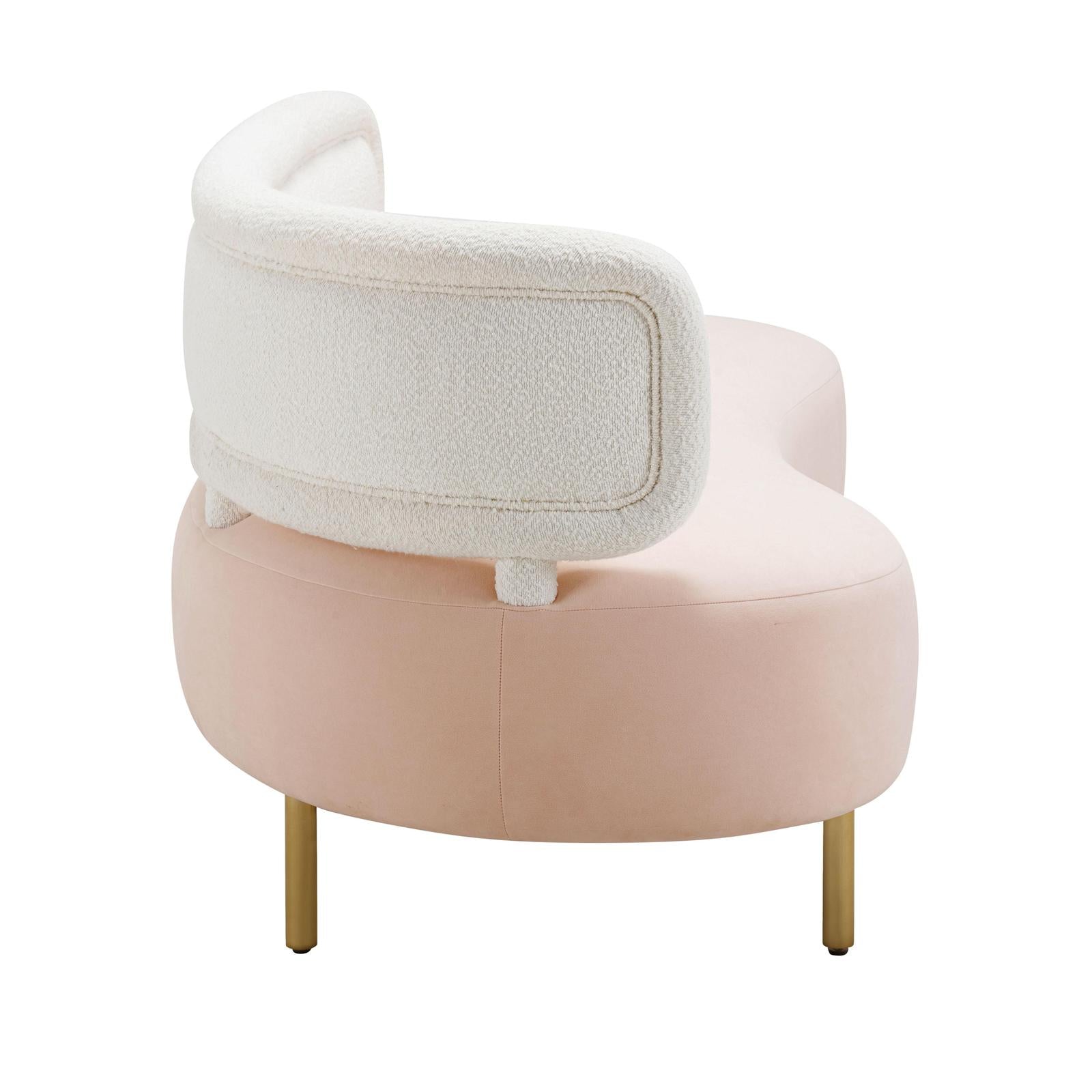 TOV Furniture Tischa Velvet Sofa