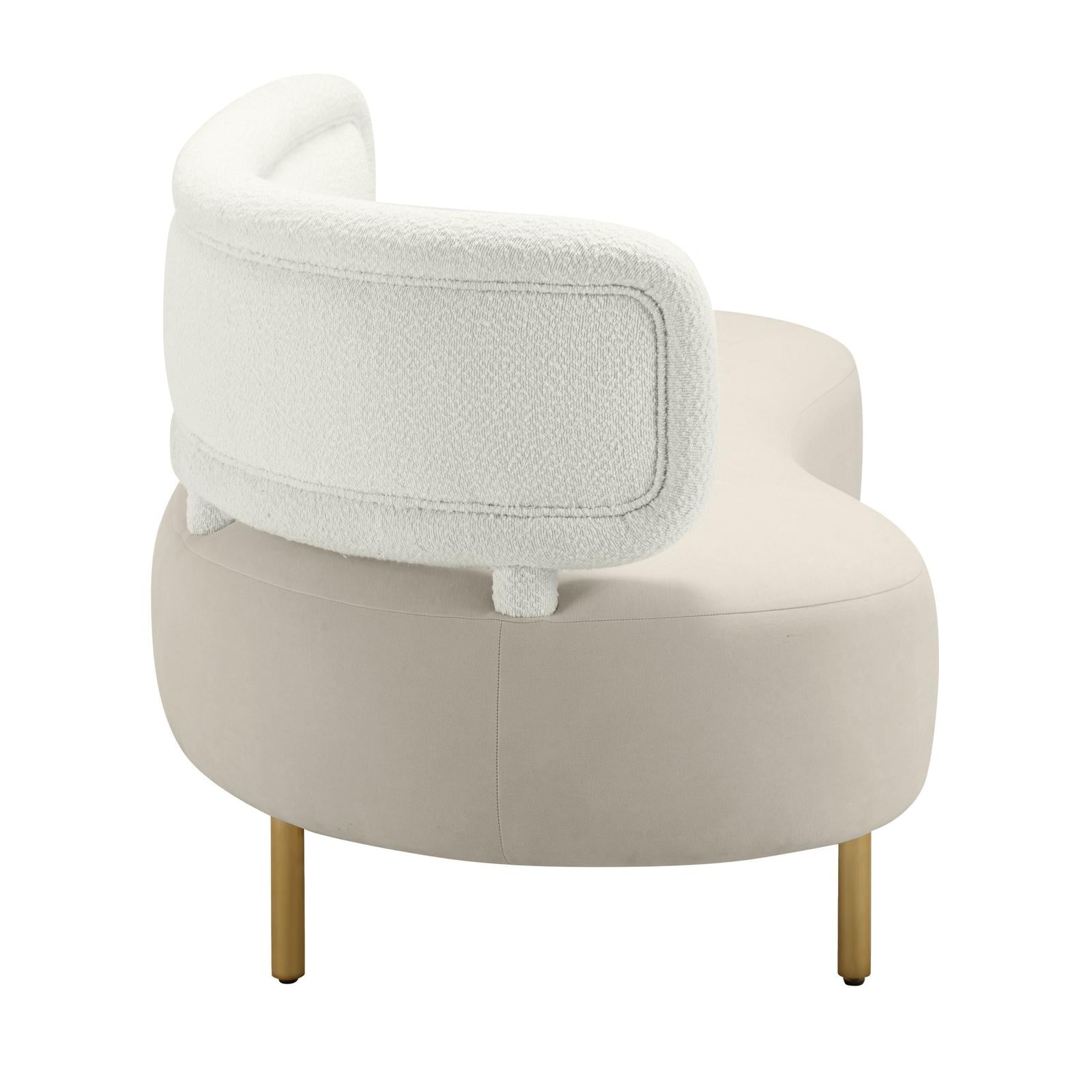 TOV Furniture Tischa Velvet Sofa