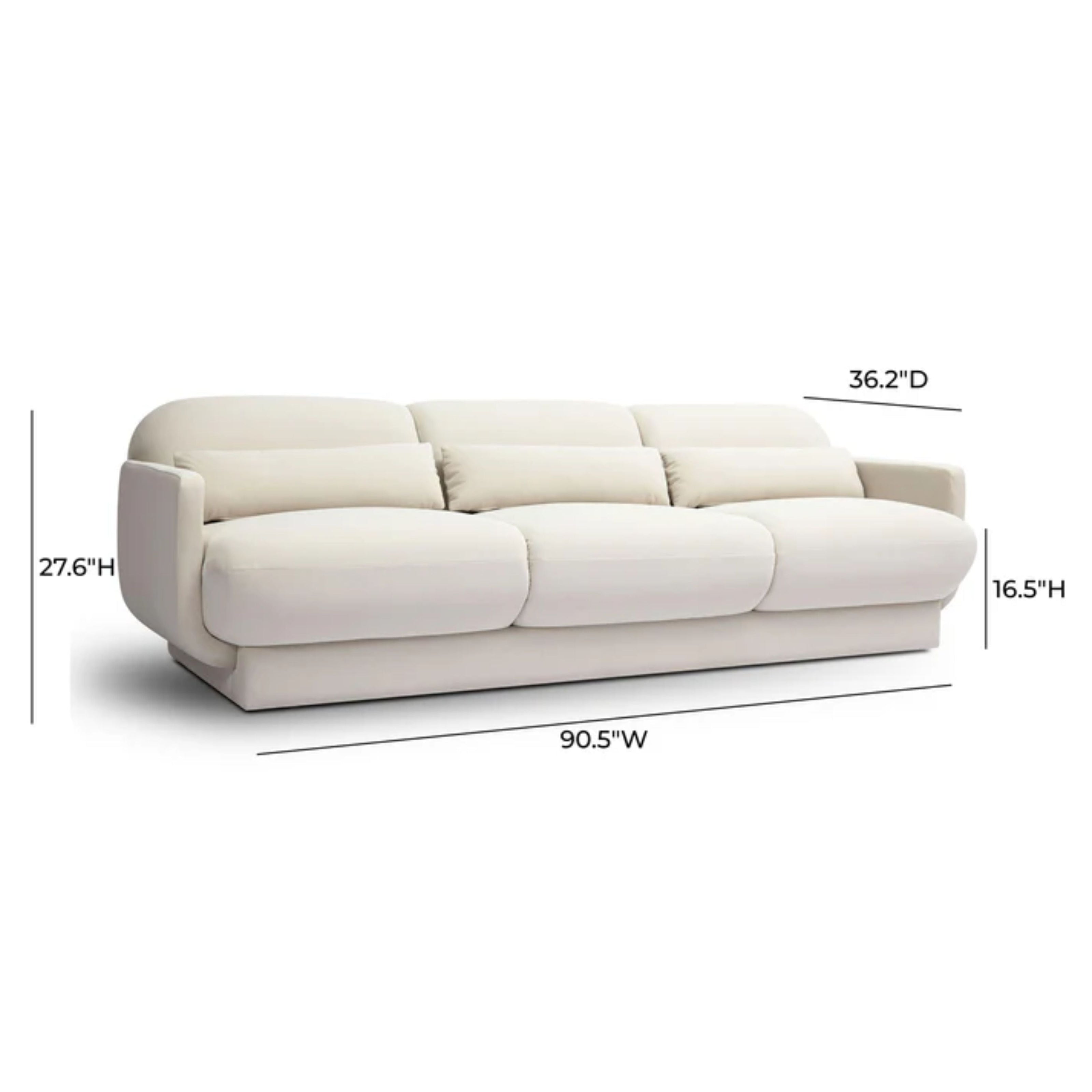 TOV Furniture Azalea 90.5