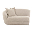 TOV Furniture Marion Two-Tone Textured Performance Boucle Loveseat