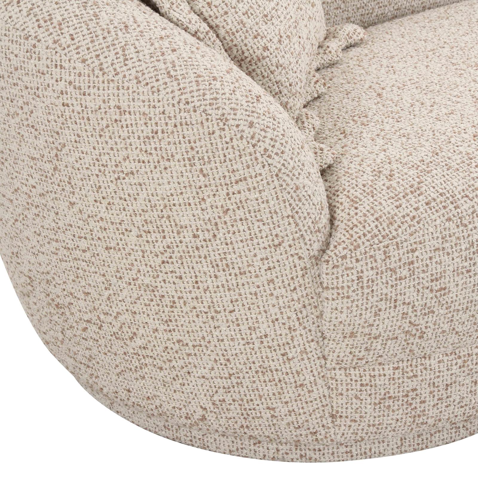 TOV Furniture Marion Two-Tone Textured Performance Boucle Loveseat