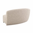 TOV Furniture Marion Two-Tone Textured Performance Boucle Loveseat