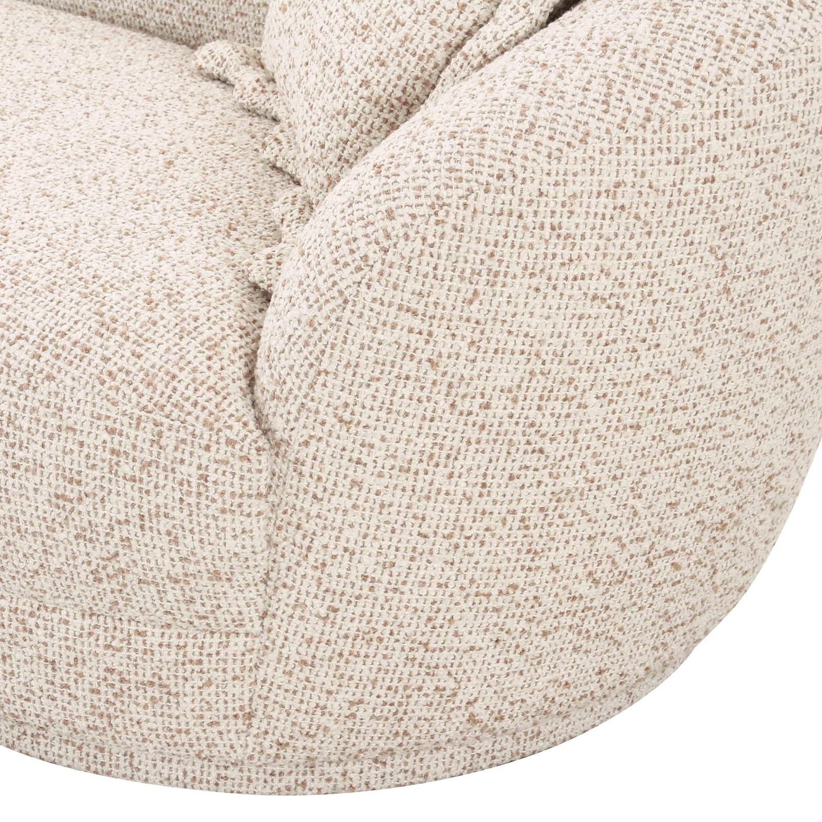 TOV Furniture Marion Two-Tone Textured Performance Boucle Loveseat