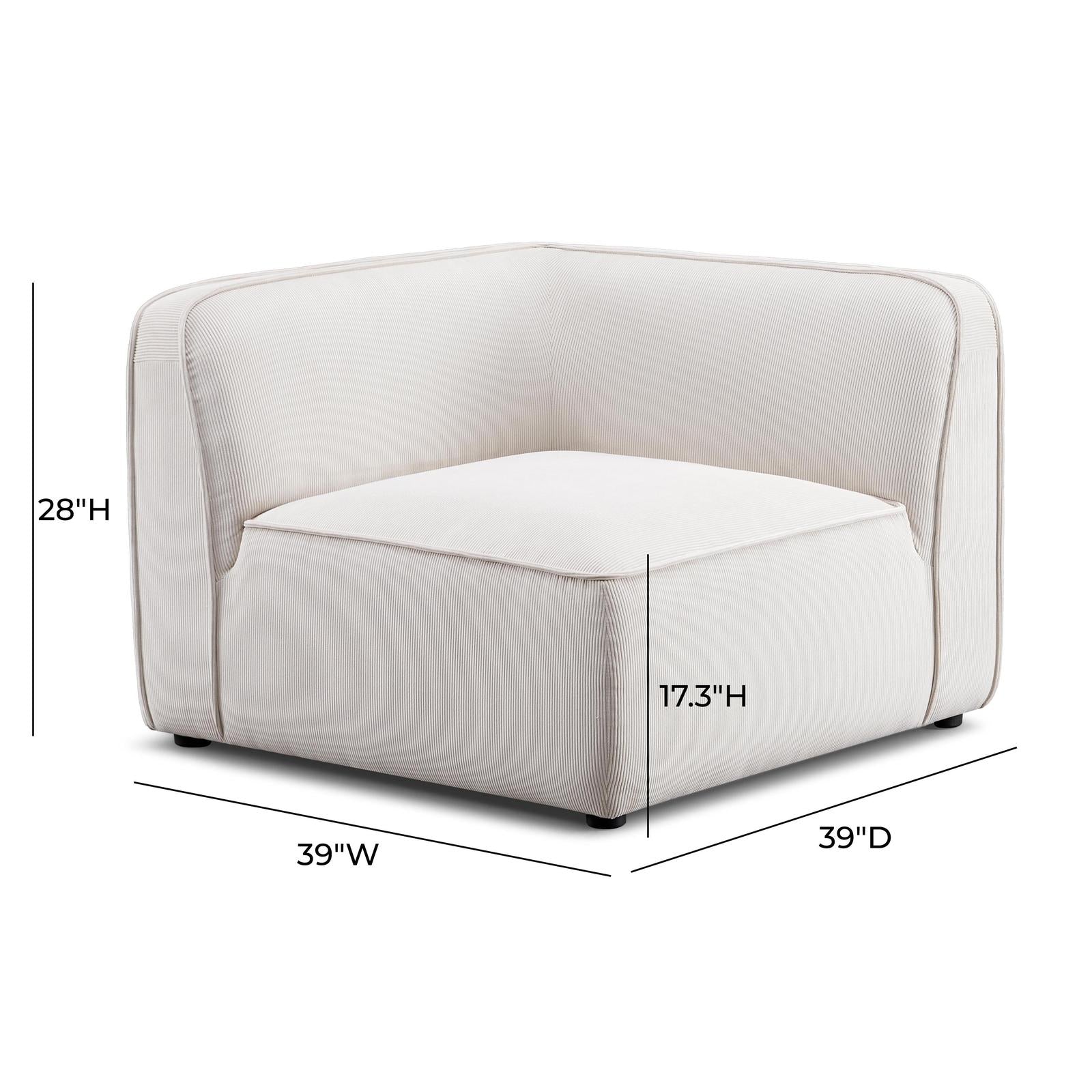 TOV Furniture Travie Performance Corduroy Velvet Chair