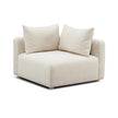 TOV Furniture Hangover Cream Heavy Textured Fabric Modular Chair