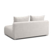 TOV Furniture Hangover Cream Heavy Textured Fabric Modular Chair