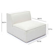 TOV Furniture Mindy Chenille Basketweave Chair