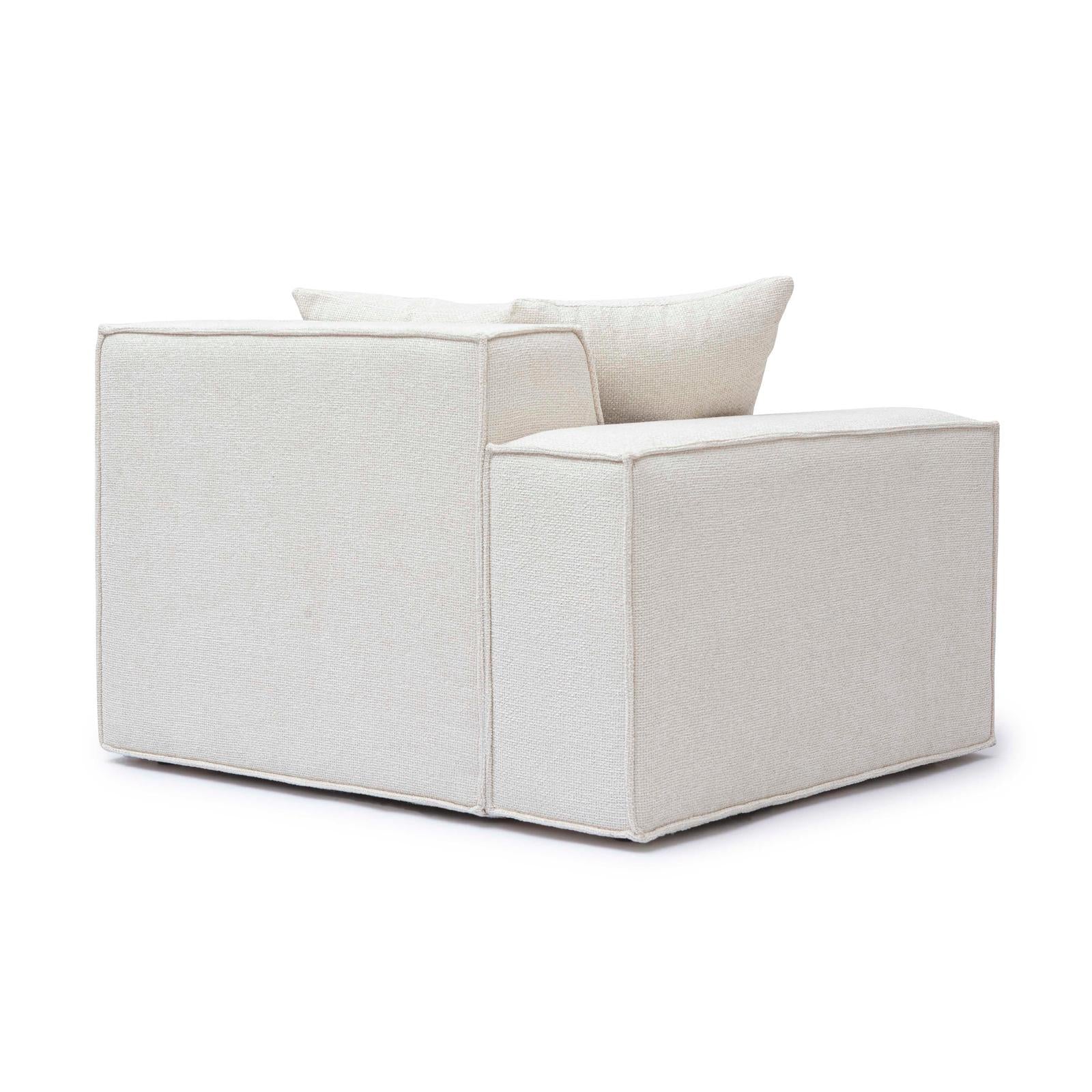 TOV Furniture Mindy Chenille Basketweave Chair
