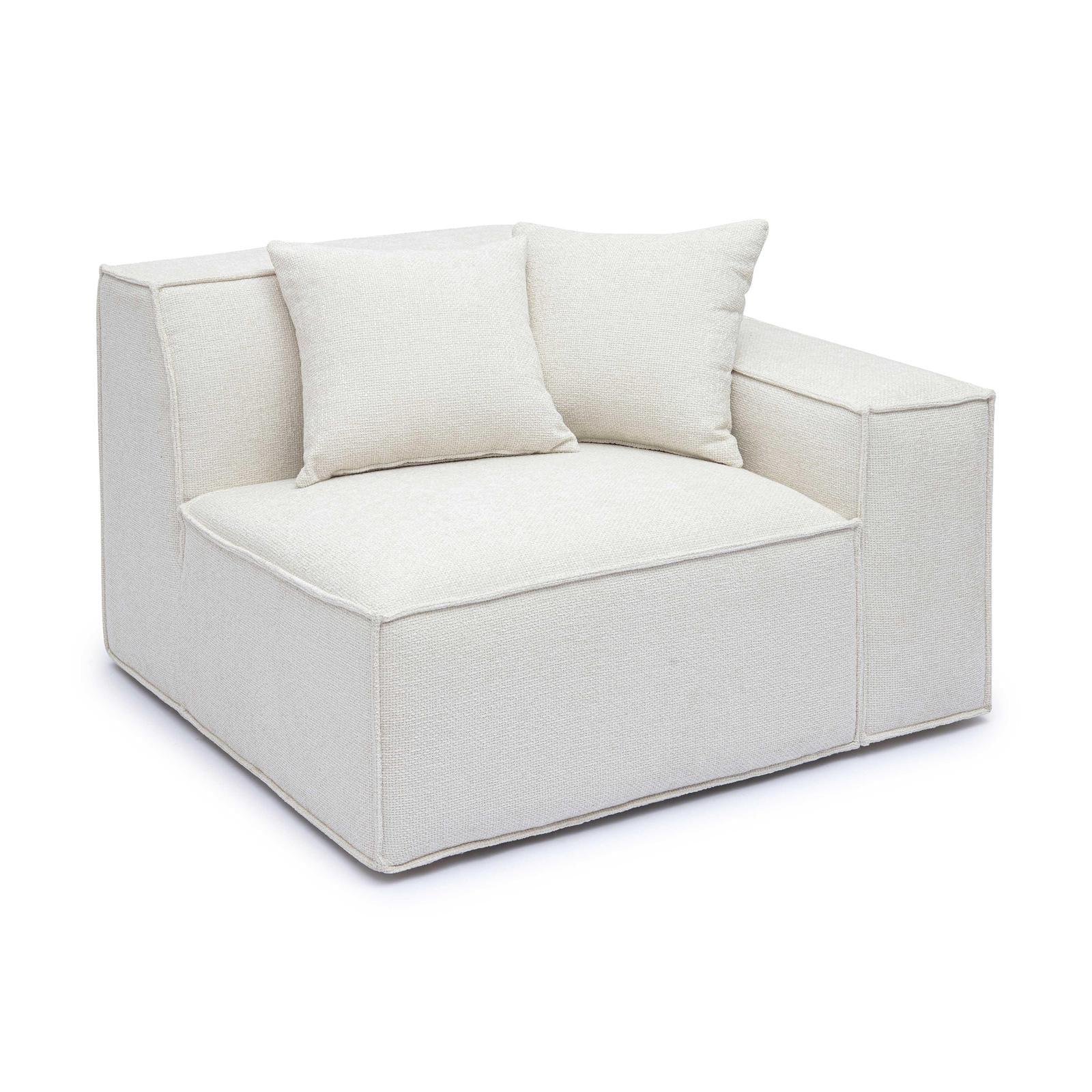 TOV Furniture Mindy Chenille Basketweave Chair
