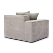 TOV Furniture Mindy Chenille Basketweave Chair