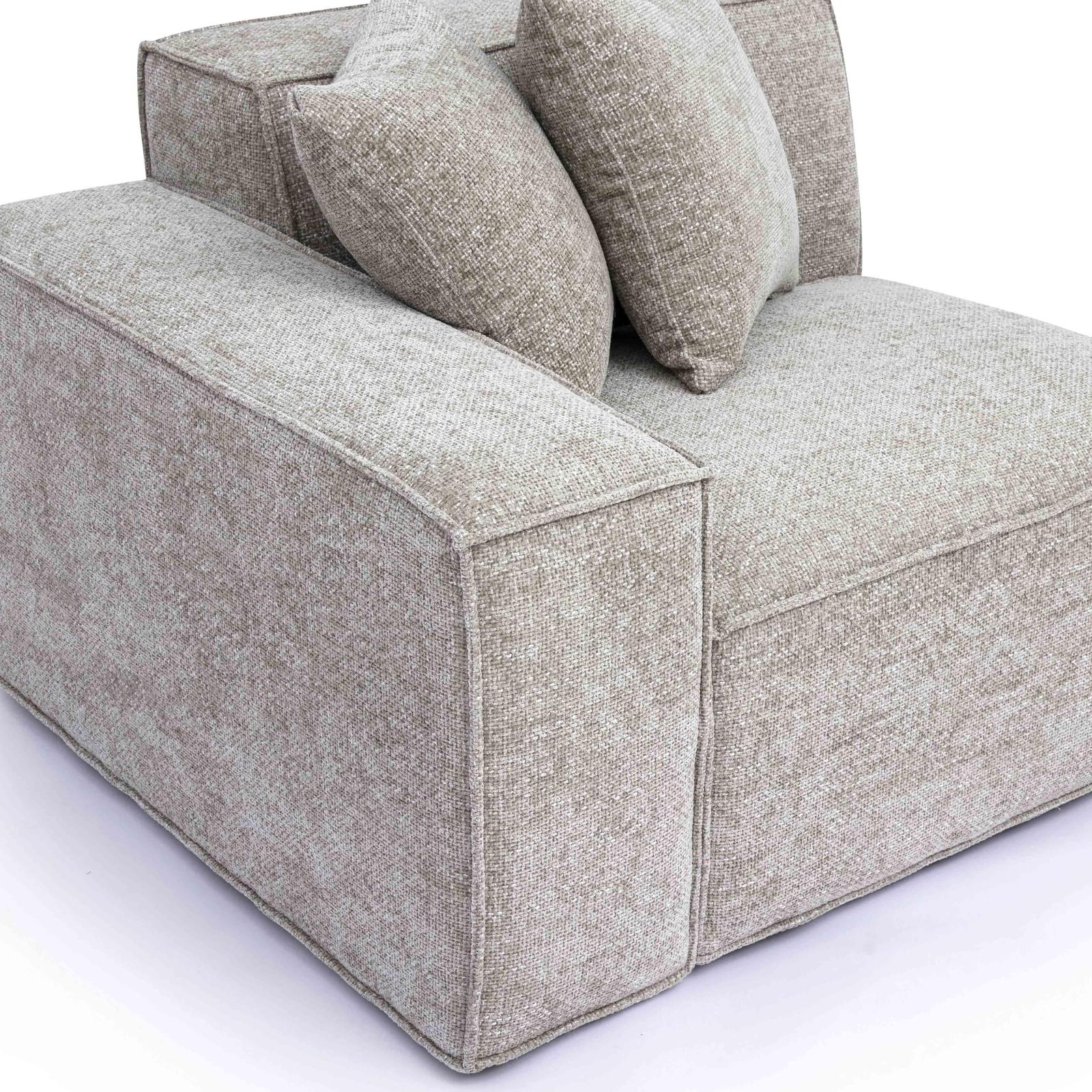 TOV Furniture Mindy Chenille Basketweave Chair