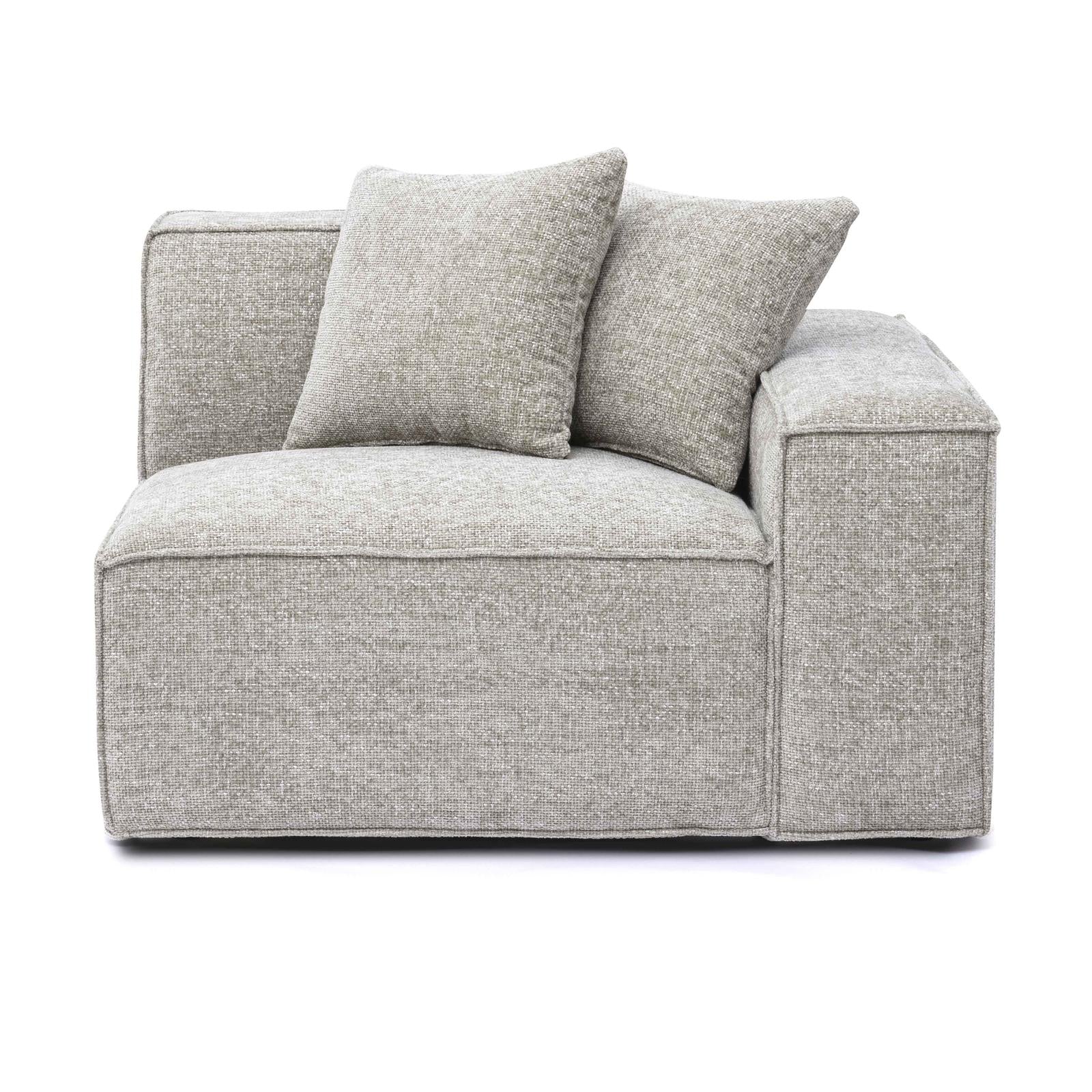 TOV Furniture Mindy Chenille Basketweave Chair