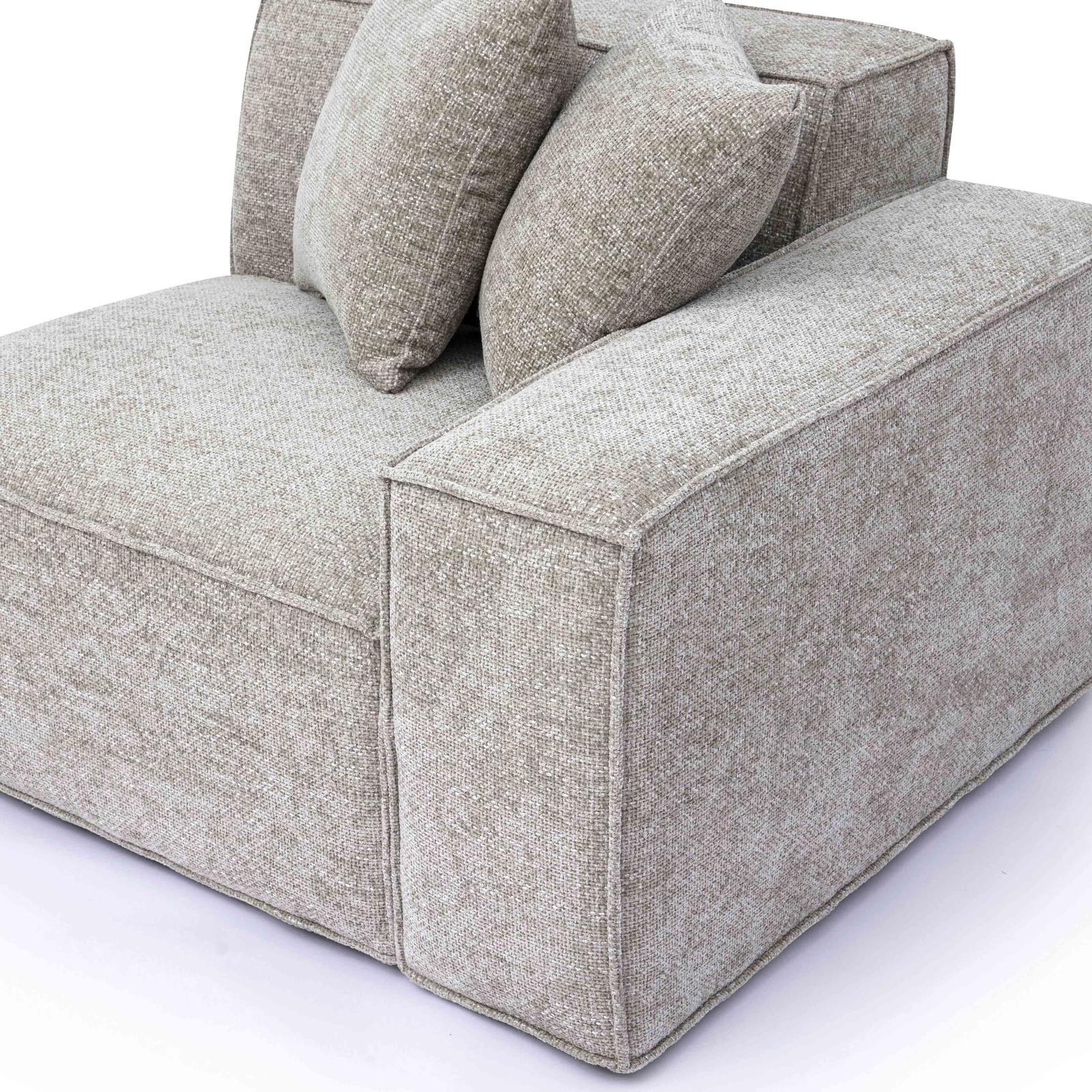 TOV Furniture Mindy Chenille Basketweave Chair