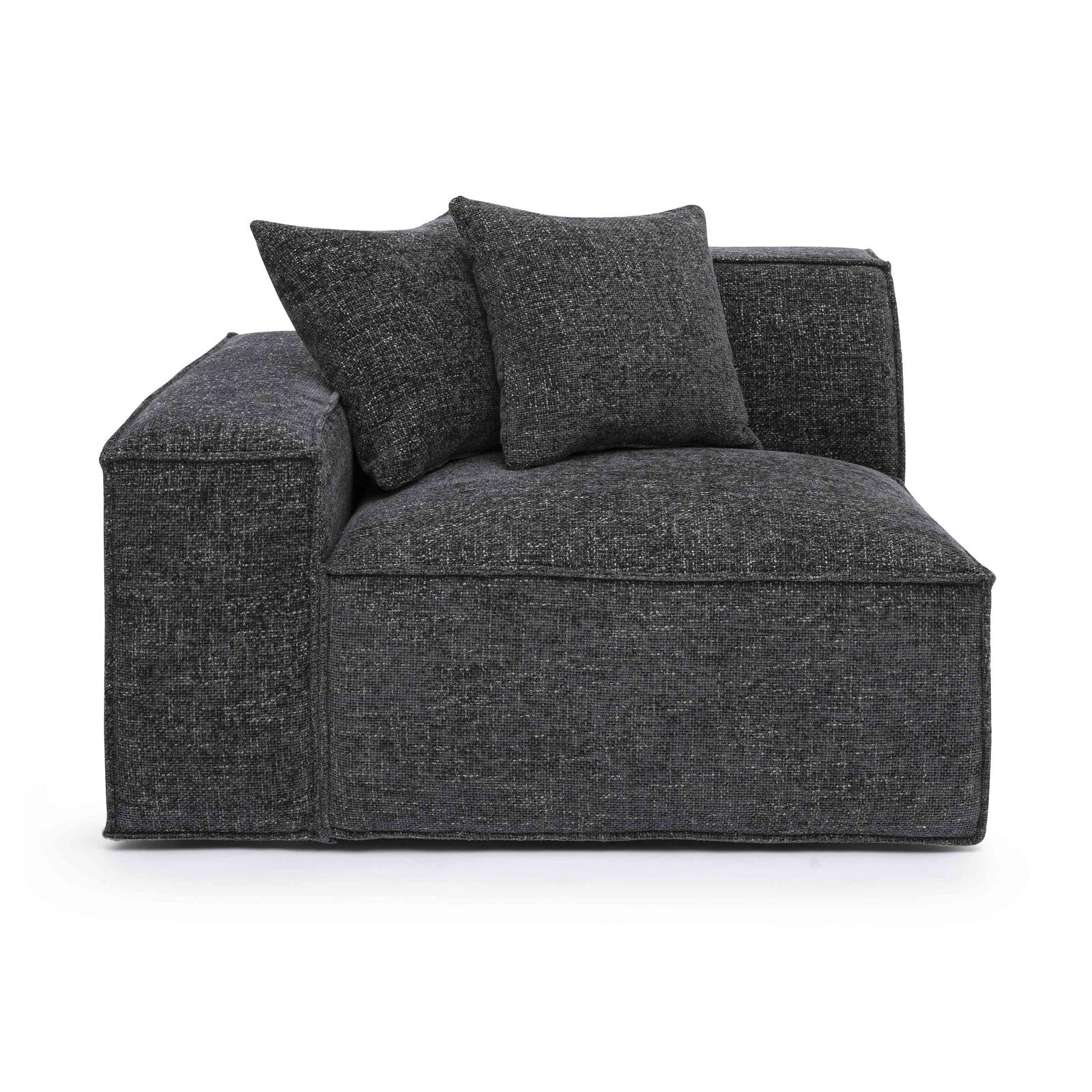 TOV Furniture Mindy Chenille Basketweave Chair