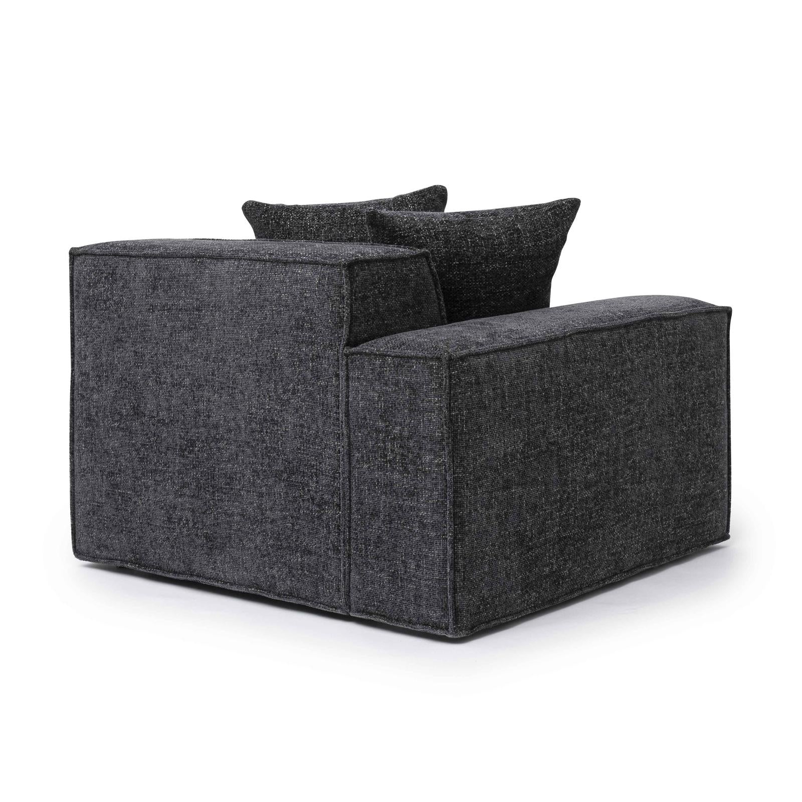 TOV Furniture Mindy Chenille Basketweave Chair