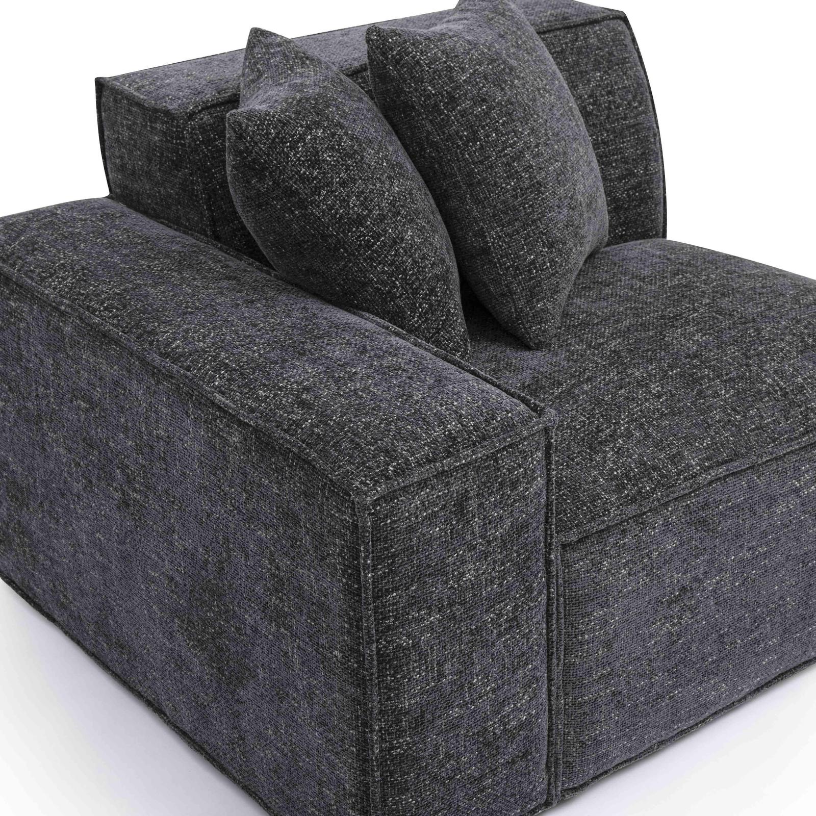 TOV Furniture Mindy Chenille Basketweave Chair