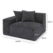 TOV Furniture Mindy Chenille Basketweave Chair