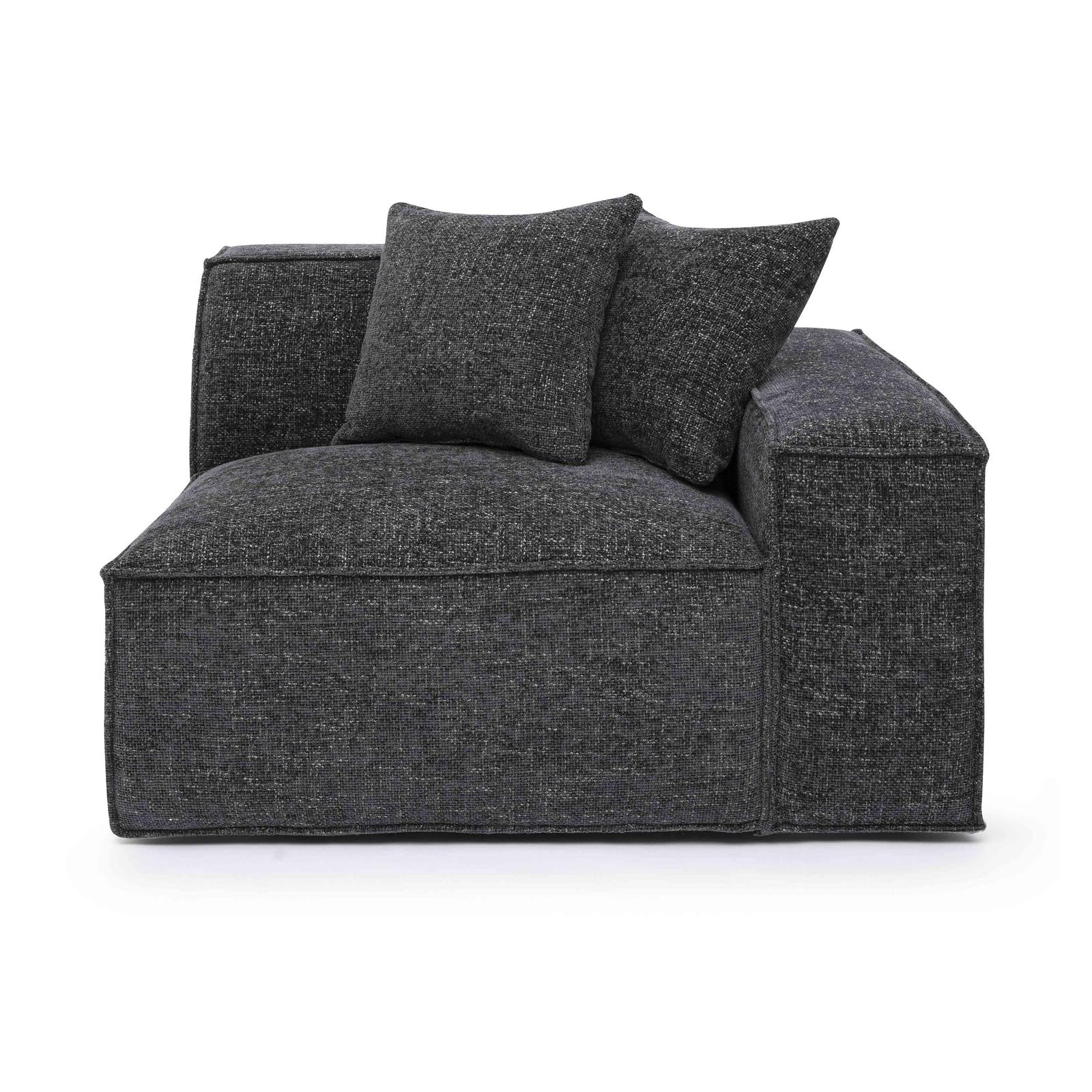 TOV Furniture Mindy Chenille Basketweave Chair