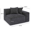 TOV Furniture Mindy Chenille Basketweave Chair