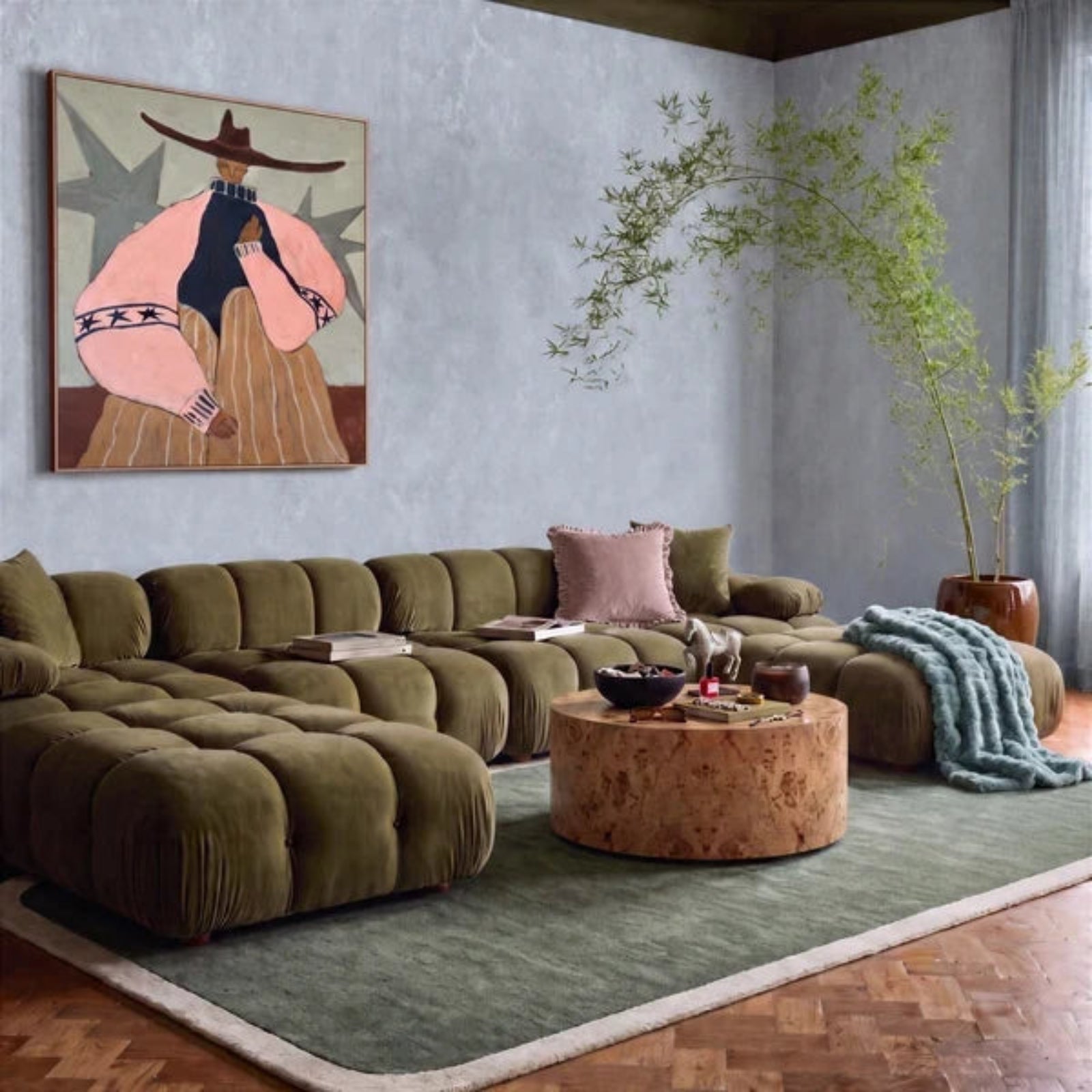 TOV Furniture Calliope 6-piece Performance Modular U-Sectional