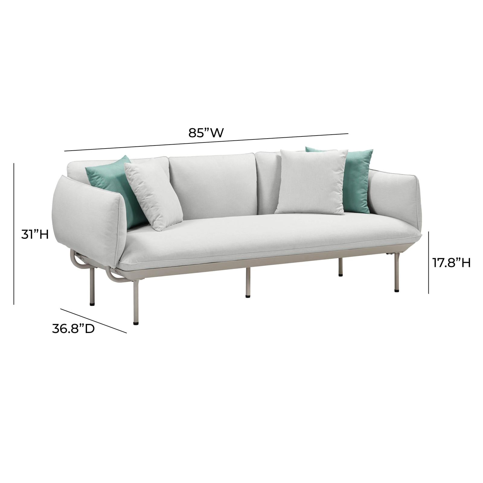 TOV Furniture Katti Outdoor Sofa