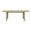 TOV Furniture Gata Light Teak Outdoor Rectangular Dining Table
