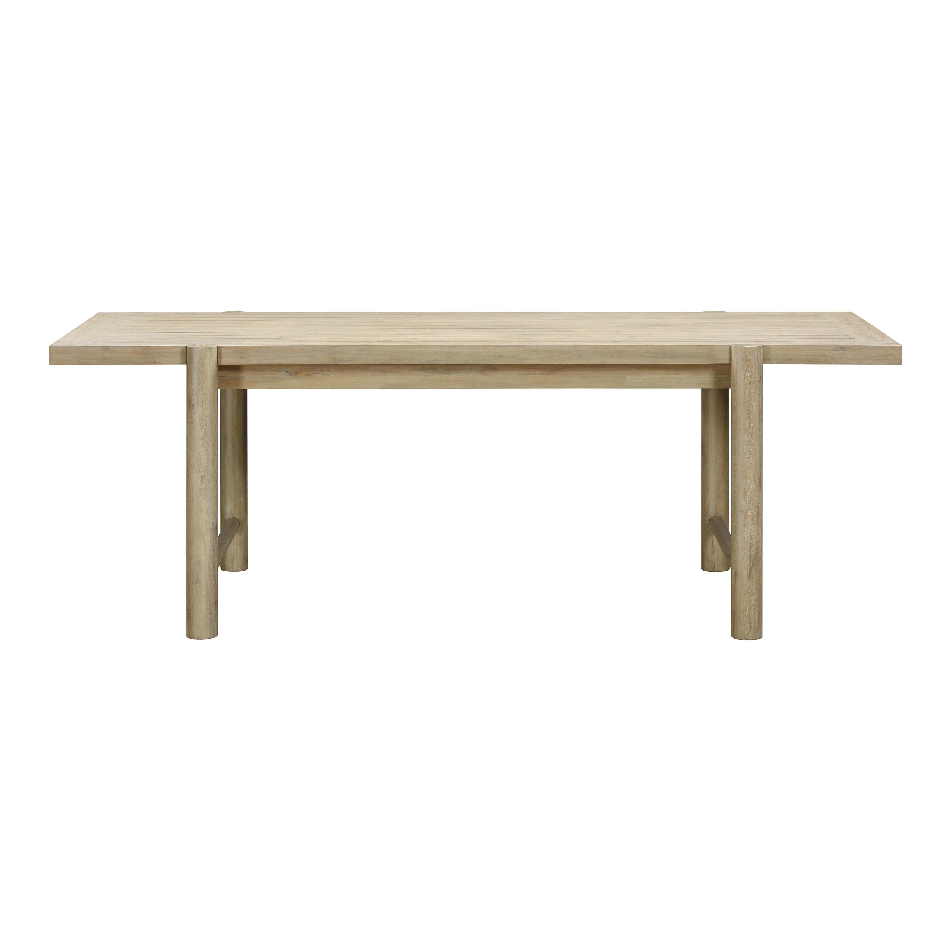 TOV Furniture Gata Light Teak Outdoor Rectangular Dining Table