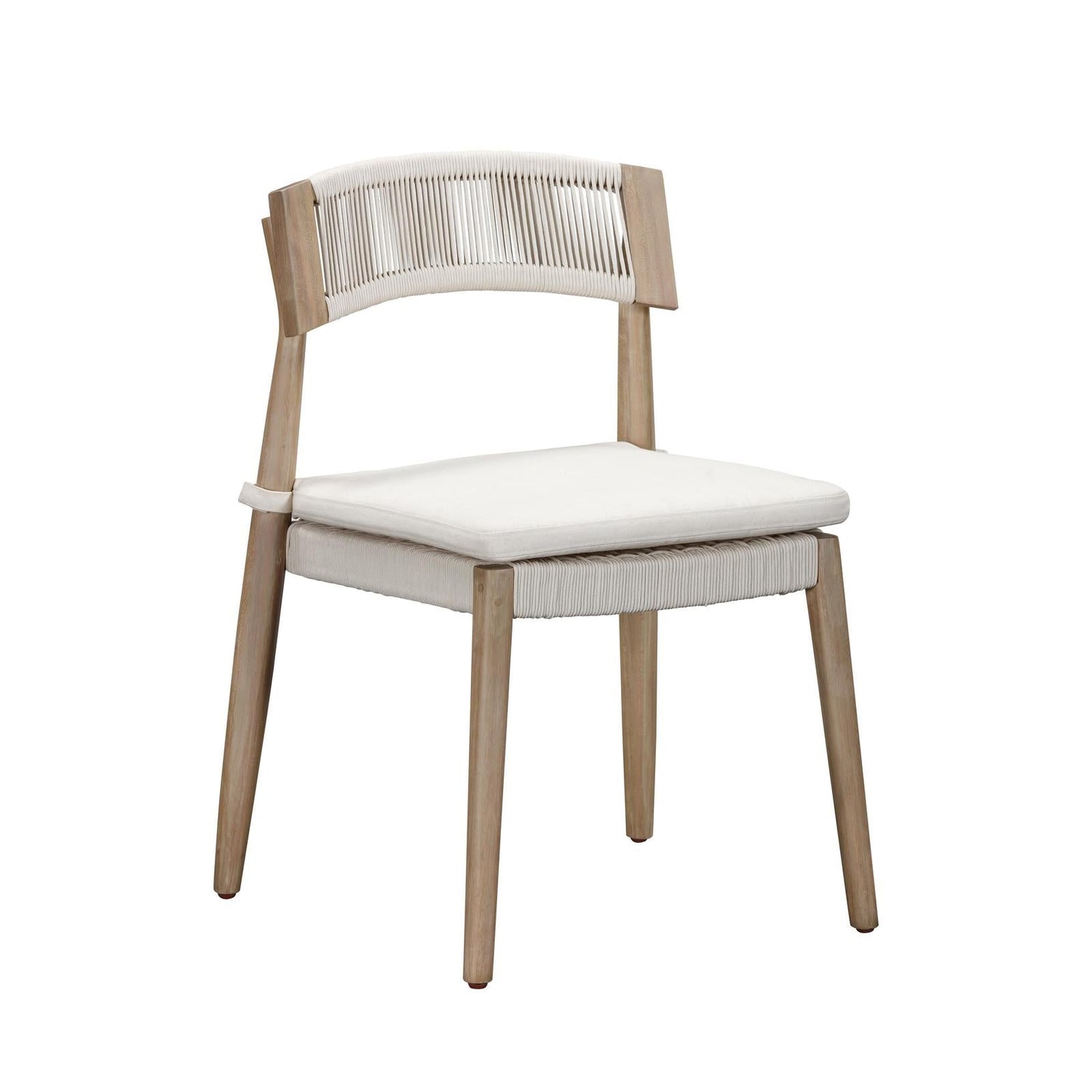 TOV Furniture Gata Cream Outdoor Dining Chair - Set of 2
